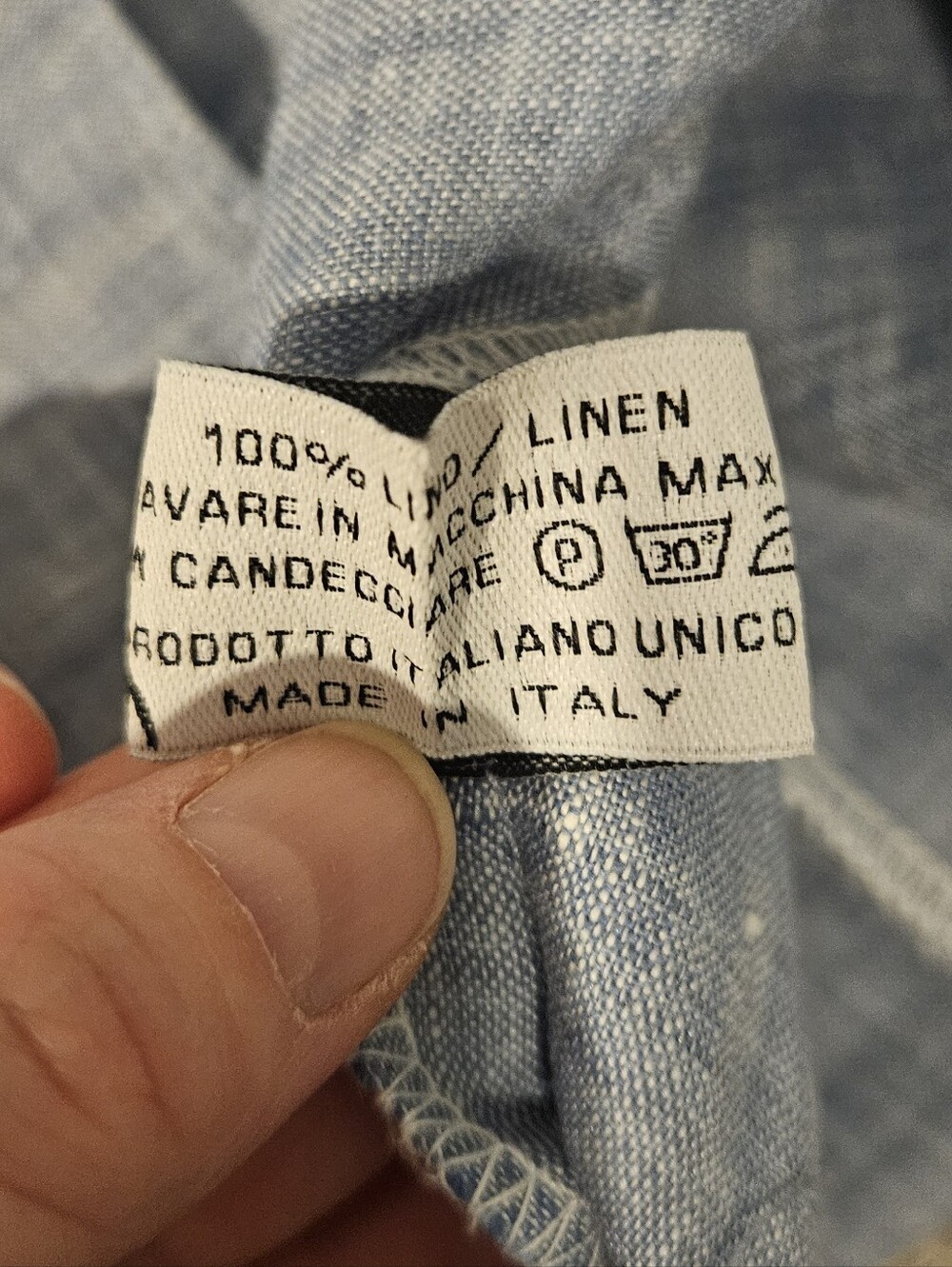 100% Linen-Blend Women's Pants - Picture 8 of 8